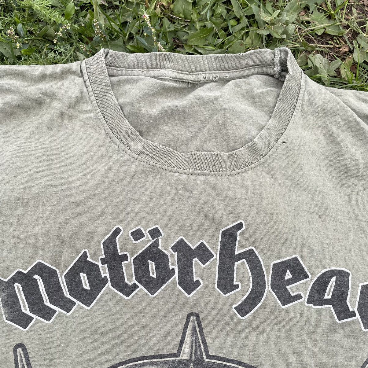 Band Tees Vintage 90s Motörhead Distress Dead Face Horror Tee Size US L / EU 52-54 / 3 - 7 Thumbnail