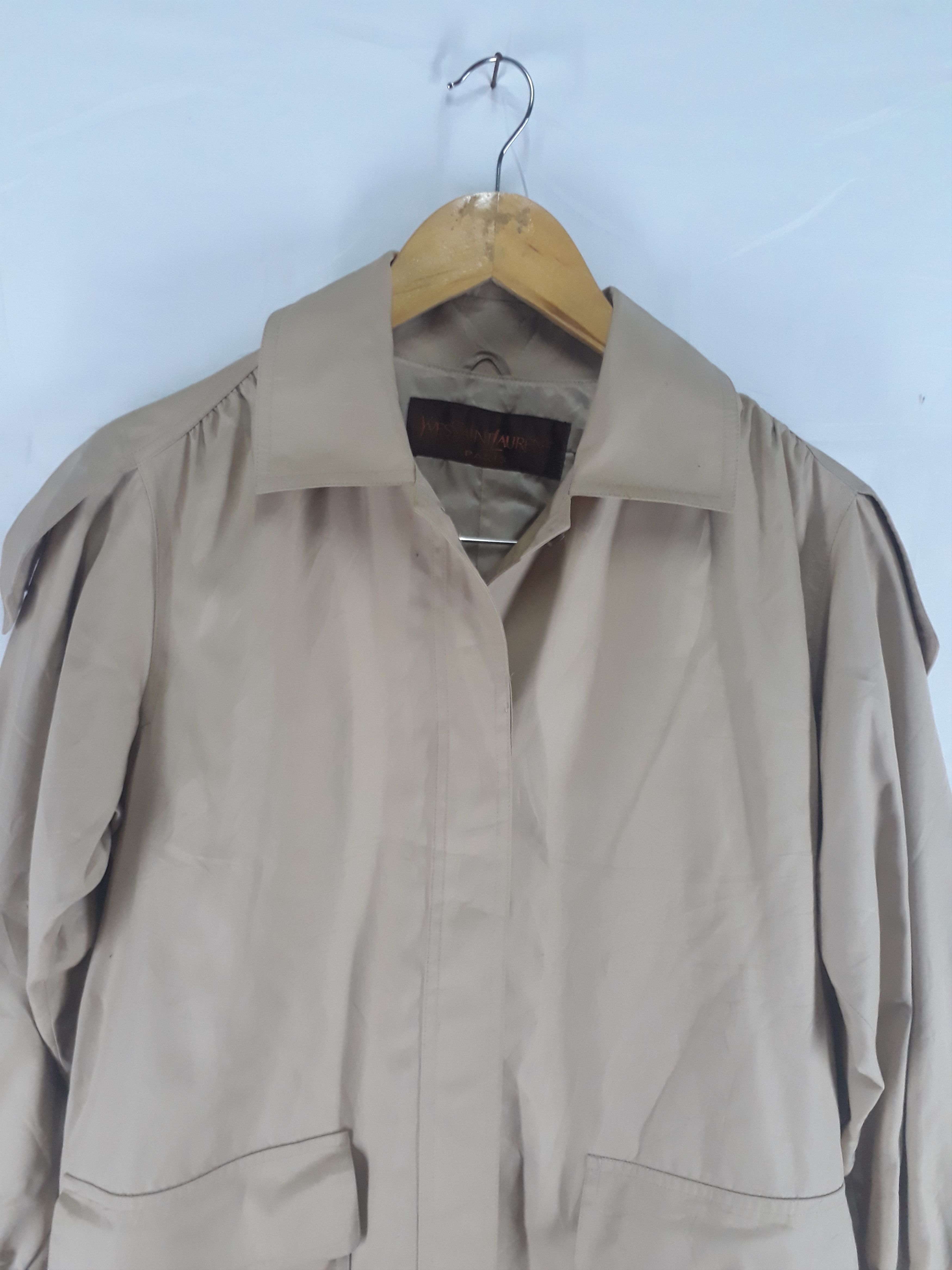 Yves Saint Laurent Yves Saint Laurent Double Pocket Tactical Jacket Size US M / EU 48-50 / 2 - 2 Thumbnail
