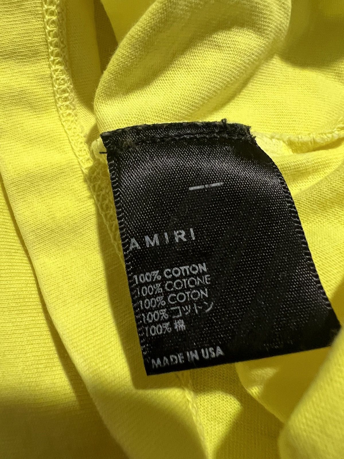 Amiri Amiri Logo Print T-Shirt Size US M / EU 48-50 / 2 - 6 Thumbnail