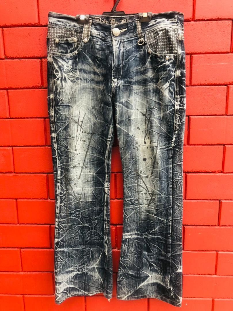 Japanese Brand Vintage Blow By Blue Japanese Designer Fashion Style Size US 35 - 2 Thumbnail