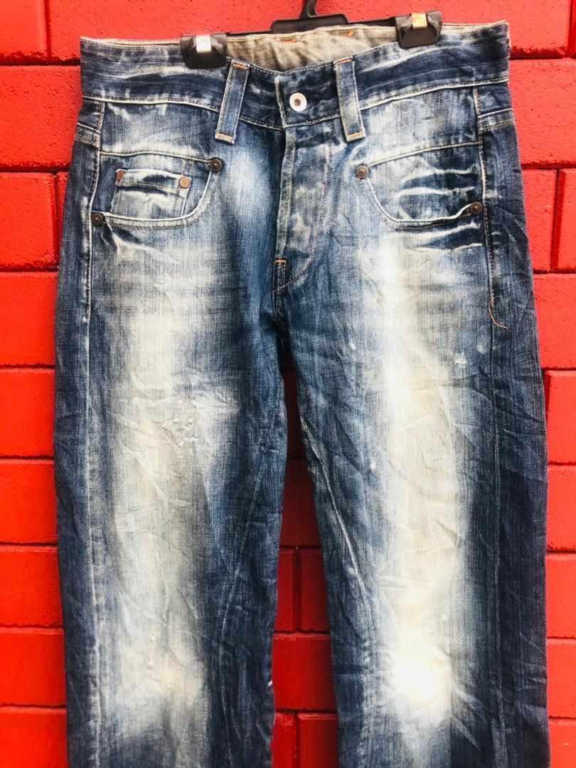 G-Star × Japanese Brand Vintage G Star Raw Japanese Designer Fashion Style Size US 31 - 3 Thumbnail