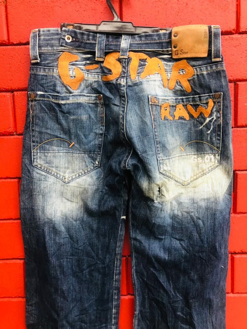 G-Star × Japanese Brand Vintage G Star Raw Japanese Designer Fashion Style Size US 31 - 10 Thumbnail