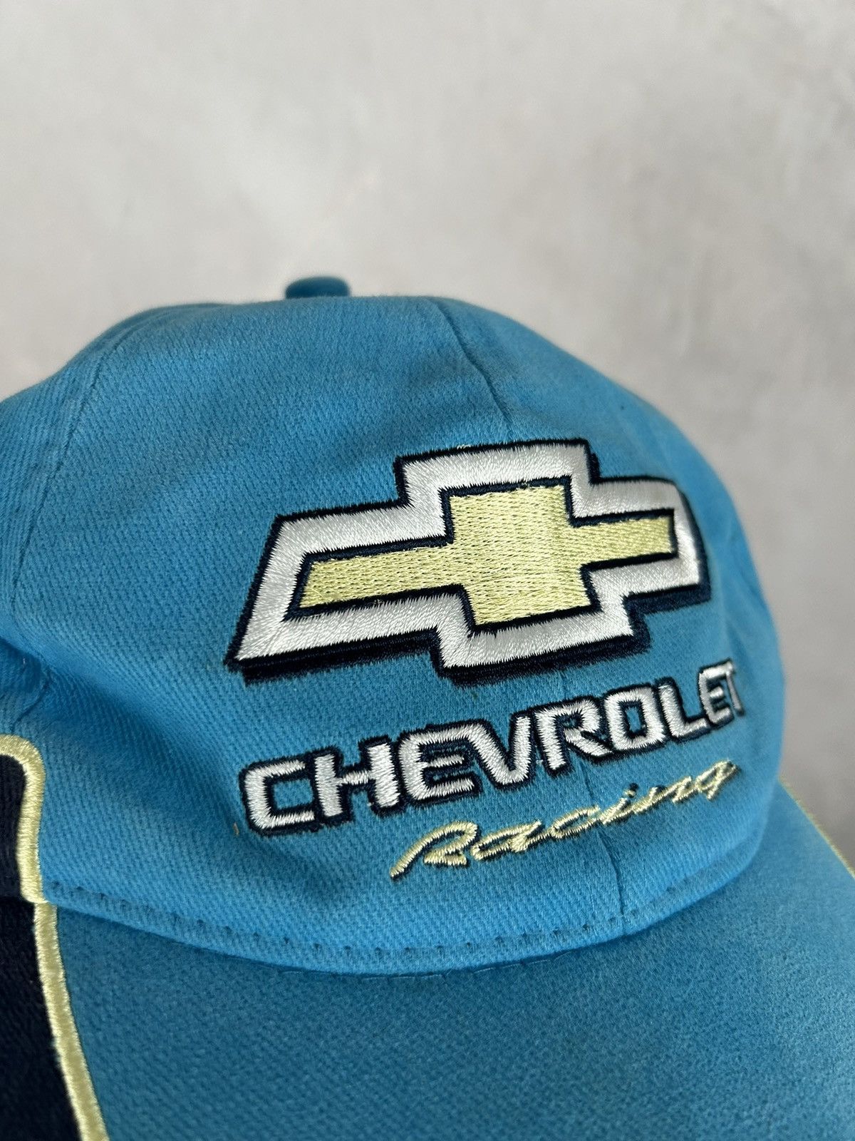 Vintage Vintage Chevrolet Racing Hat USA Logo Retro Size ONE SIZE - 2 Thumbnail