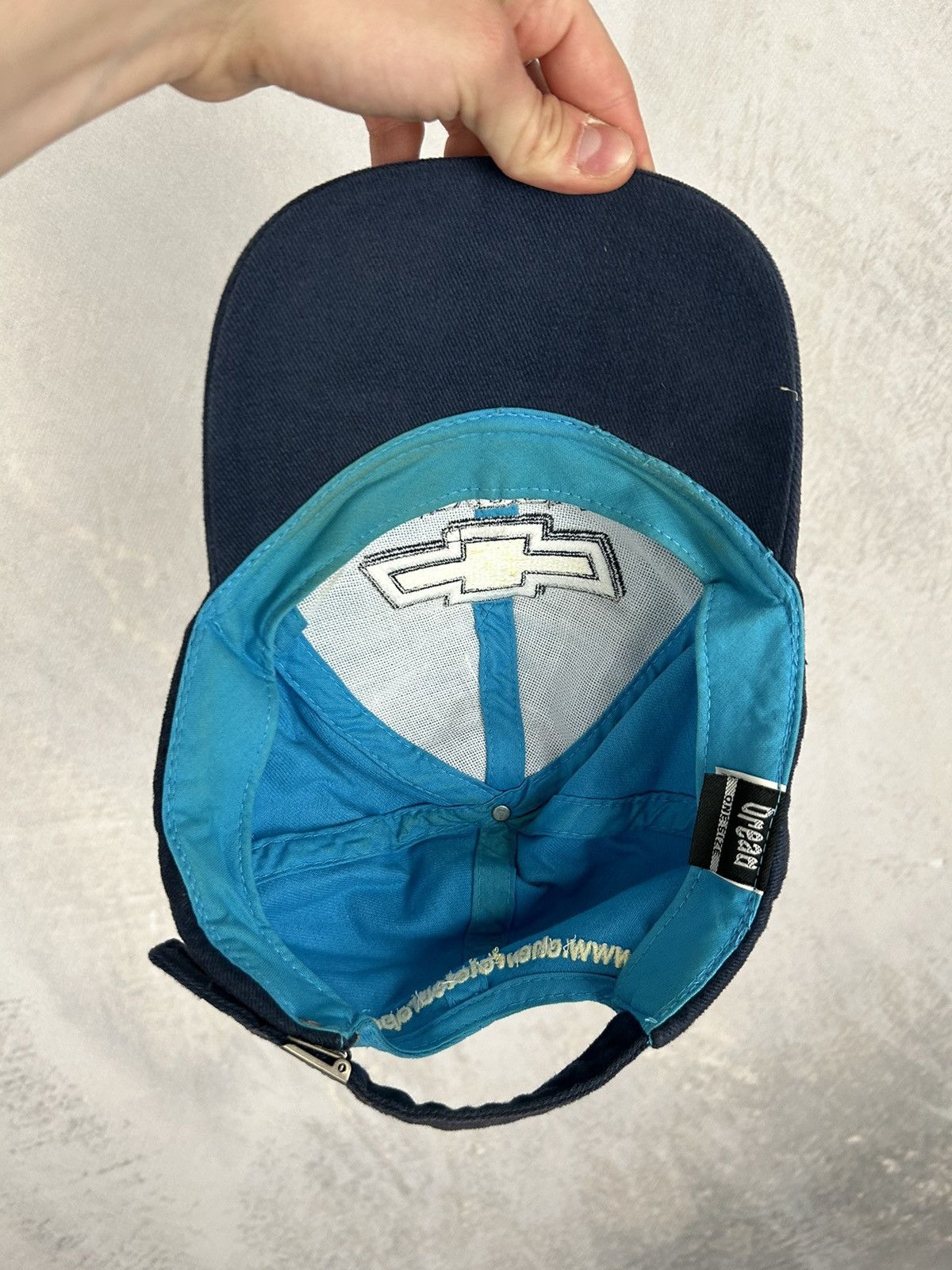 Vintage Vintage Chevrolet Racing Hat USA Logo Retro Size ONE SIZE - 3 Thumbnail