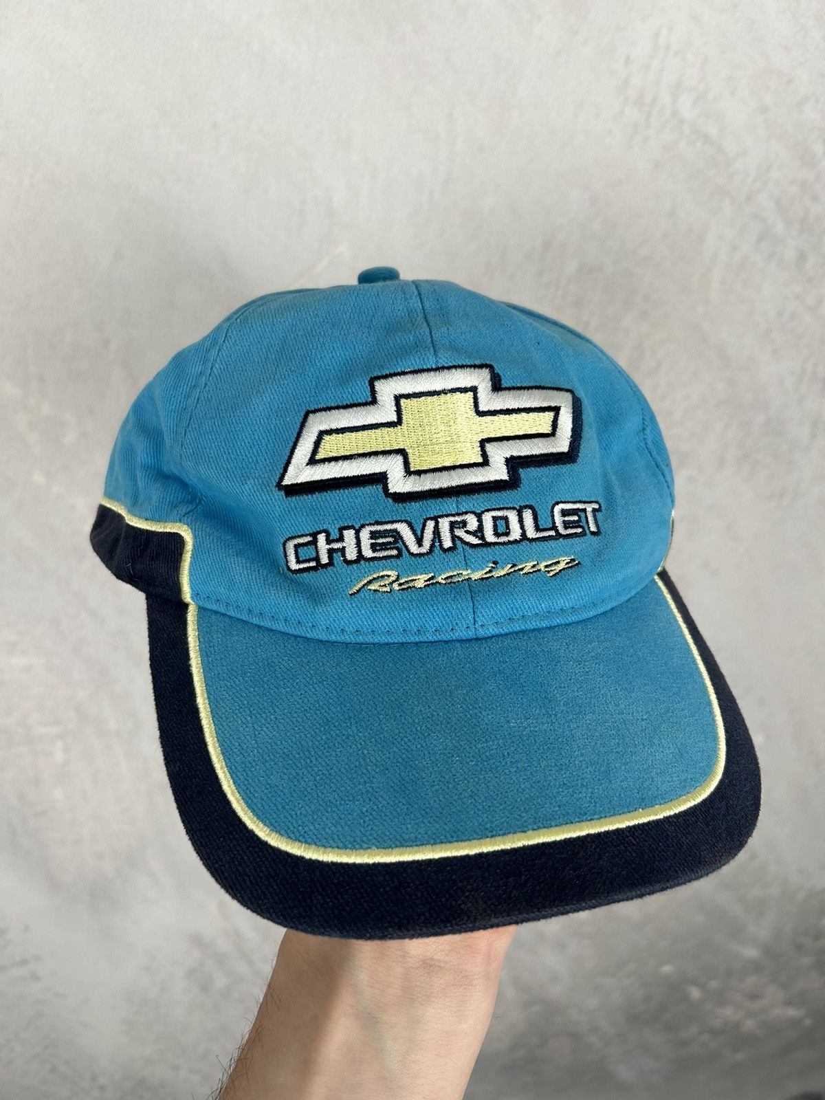 Vintage Vintage Chevrolet Racing Hat USA Logo Retro Size ONE SIZE - 1 Thumbnail