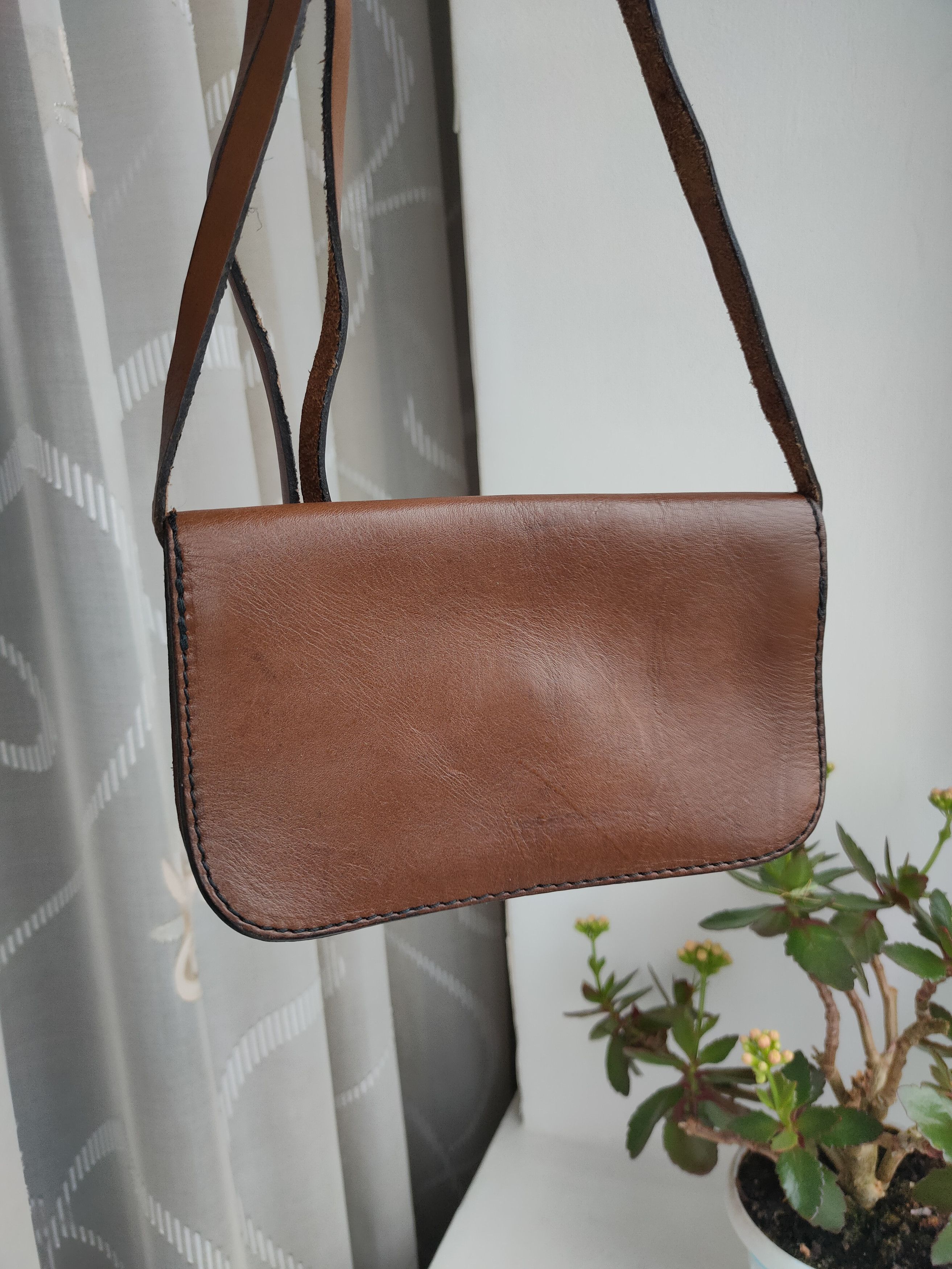 Barba Napoli Leather bag Napoli vintage shoulder bag Napoli Italy Size ONE SIZE - 3 Thumbnail