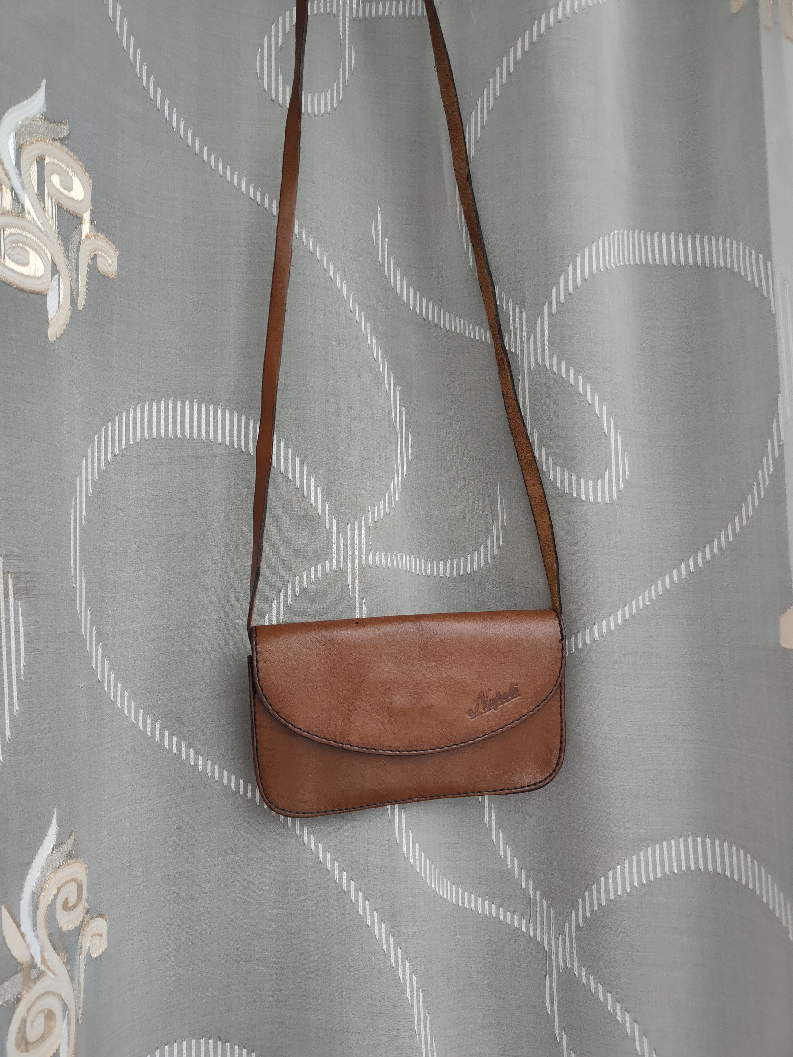 Barba Napoli Leather bag Napoli vintage shoulder bag Napoli Italy Size ONE SIZE - 8 Thumbnail