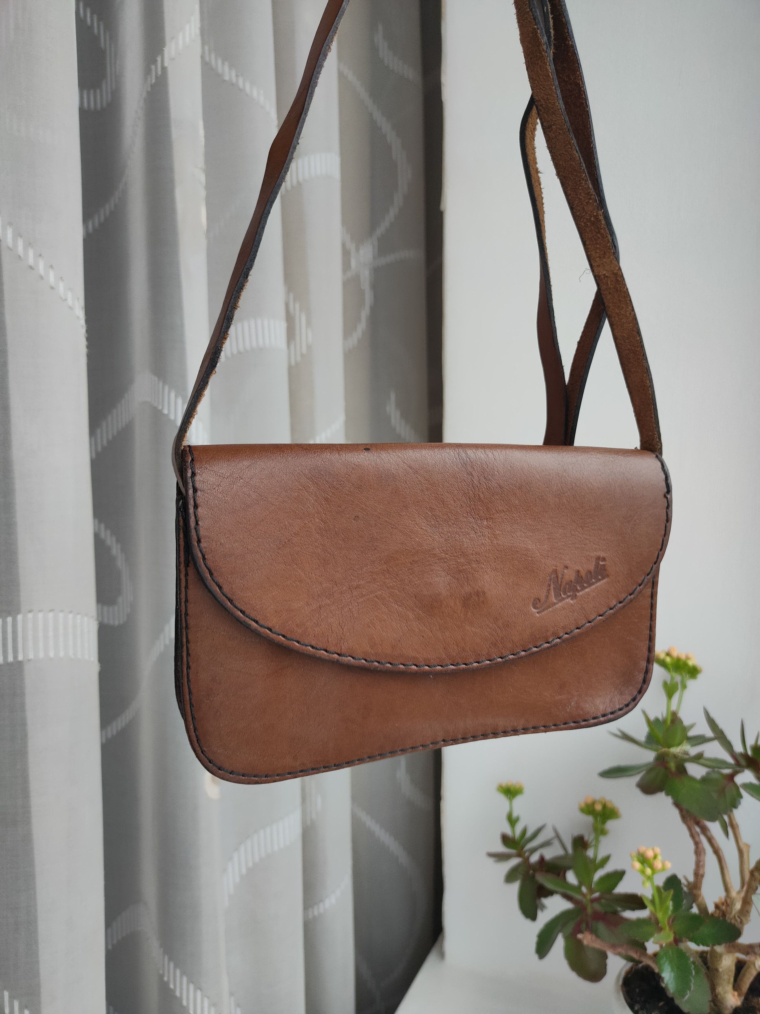 Barba Napoli Leather bag Napoli vintage shoulder bag Napoli Italy Size ONE SIZE - 1 Thumbnail
