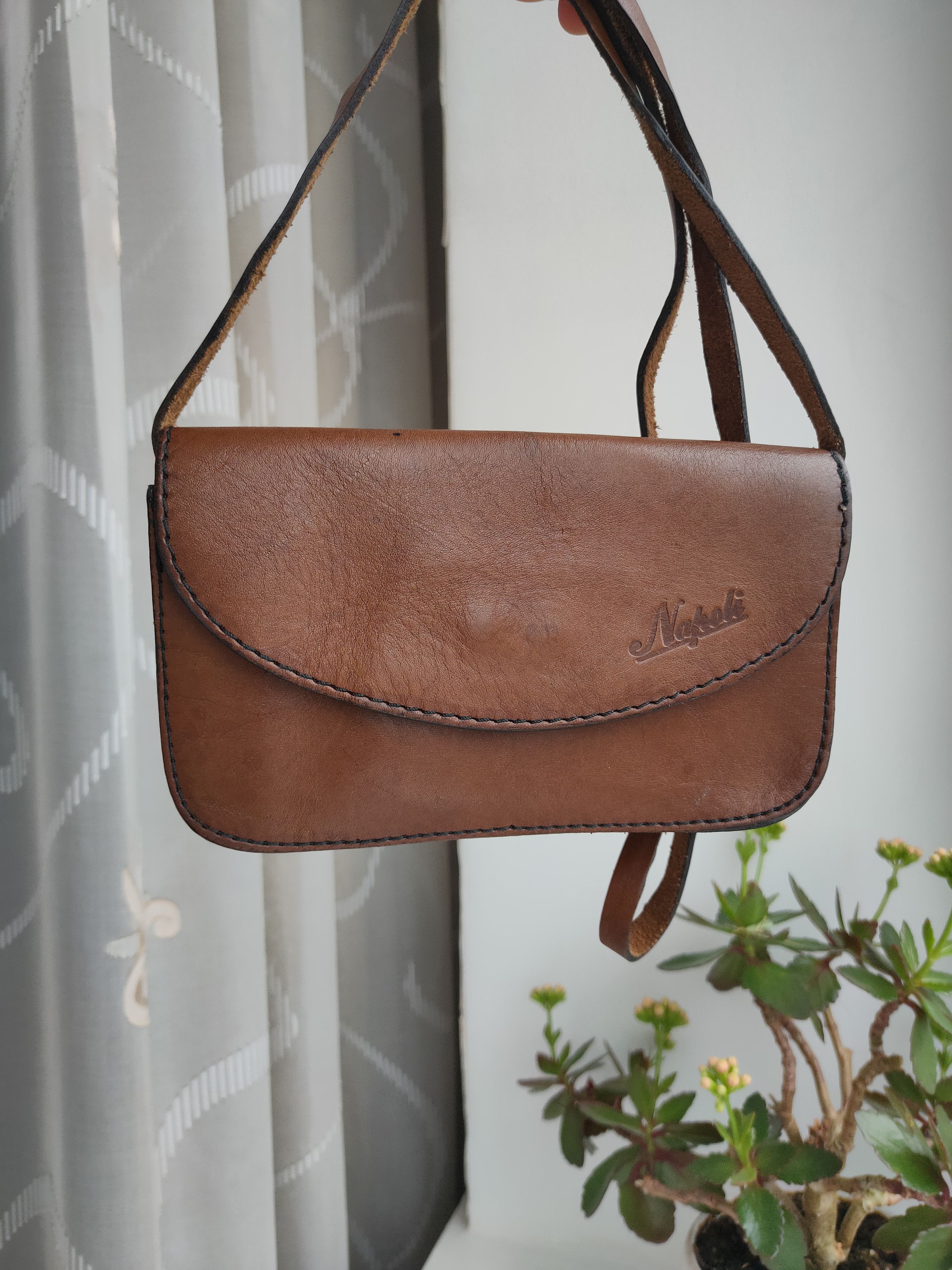 Barba Napoli Leather bag Napoli vintage shoulder bag Napoli Italy Size ONE SIZE - 2 Thumbnail