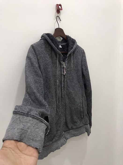 Uniqlo sherpa online hoodie