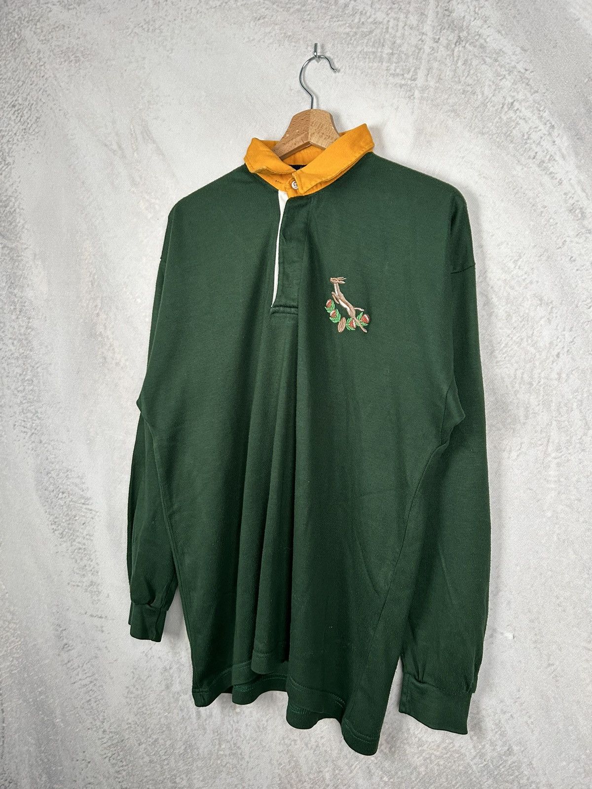 Vintage Vintage South Africa O’Neills Rugby Polo Jersey NFL Sport Size US L / EU 52-54 / 3 - 2 Thumbnail