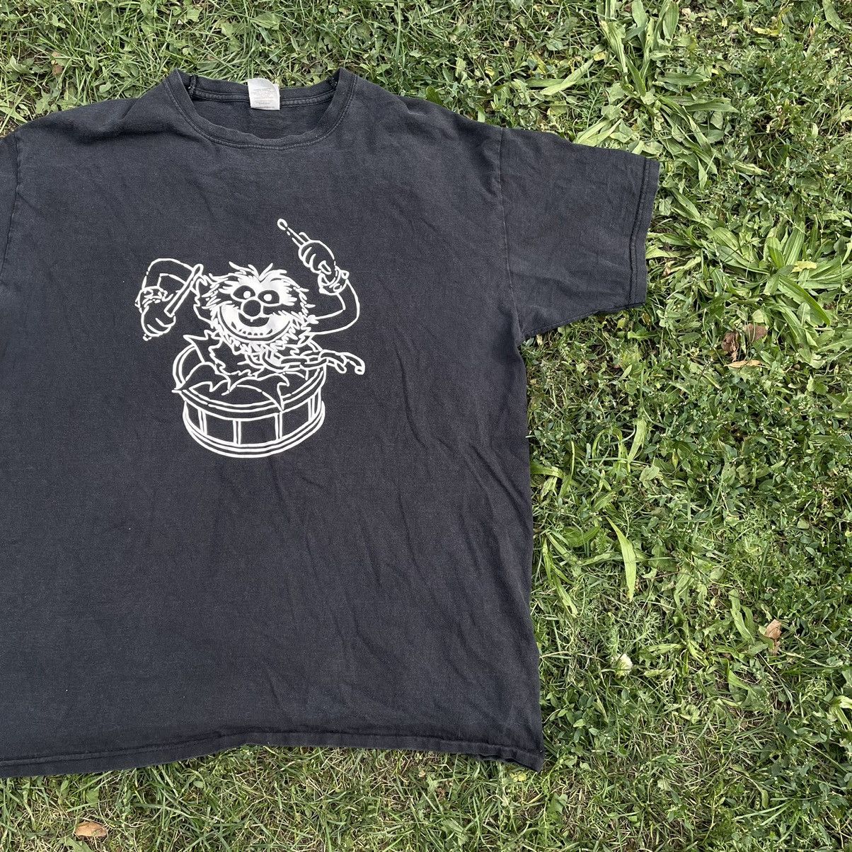Vintage Vintage Y2K Faded Black Graphic Tee Grunge Skate Style L Size US L / EU 52-54 / 3 - 2 Thumbnail