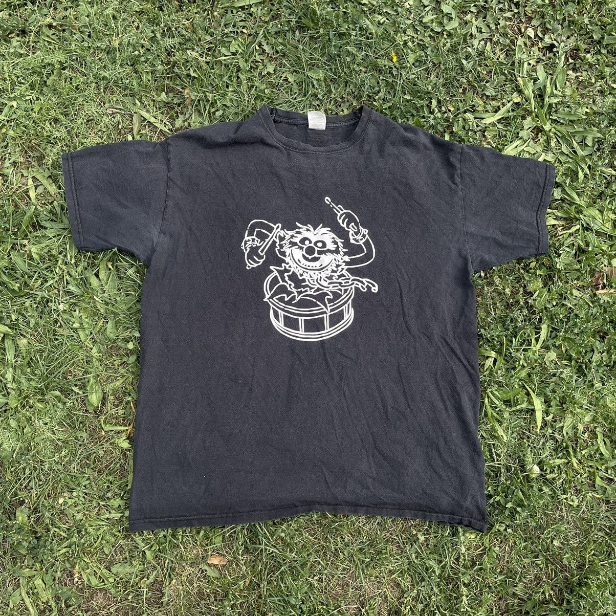 Vintage Vintage Y2K Faded Black Graphic Tee Grunge Skate Style L Size US L / EU 52-54 / 3 - 1 Thumbnail