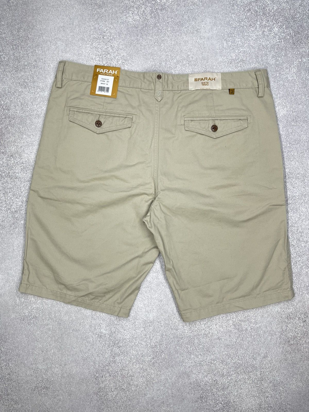 Farah New Shorts Farah Vintage Chino Beige Size XL Size US 36 / EU 52 - 2 Thumbnail