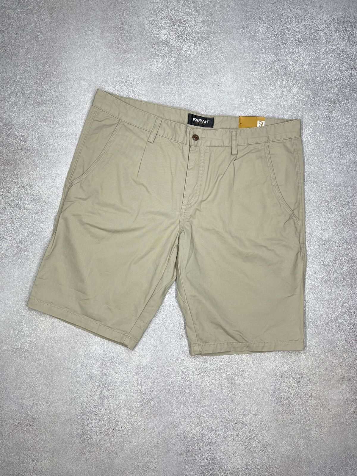 Farah New Shorts Farah Vintage Chino Beige Size XL Size US 36 / EU 52 - 5 Thumbnail