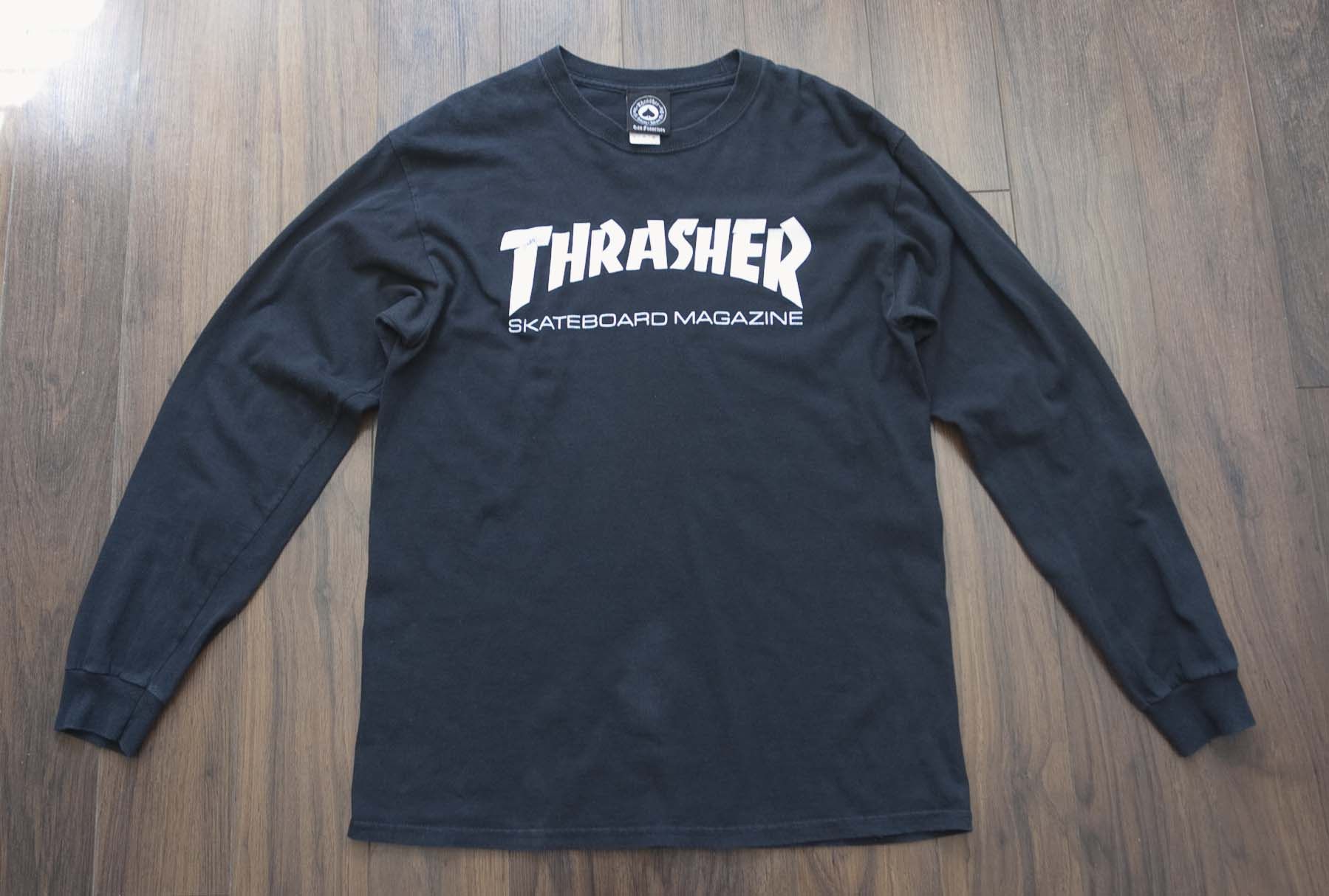 Thrasher × Vintage Thrasher Skateboard Magazine T Shirt Long Sleeve Size M Size US M / EU 48-50 / 2 - 1 Thumbnail