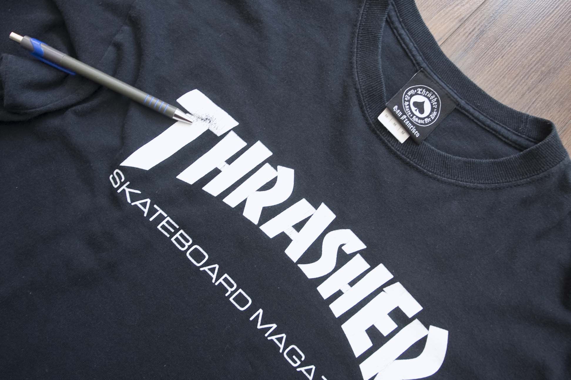 Thrasher × Vintage Thrasher Skateboard Magazine T Shirt Long Sleeve Size M Size US M / EU 48-50 / 2 - 2 Thumbnail
