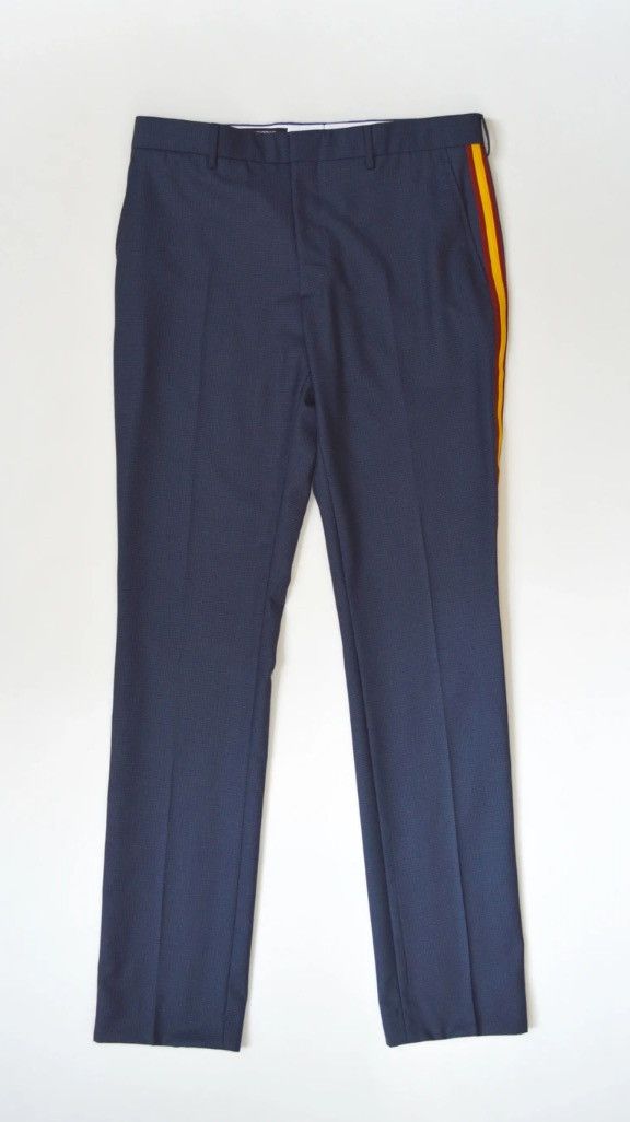 Calvin Klein 205W39NYC A/W 19 Houndstooth ‘Brigade Stripe’ Trousers Size US 34 / EU 50 - 10 Thumbnail