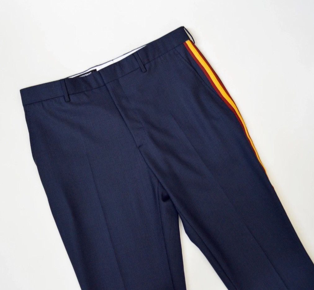 Calvin Klein 205W39NYC A/W 19 Houndstooth ‘Brigade Stripe’ Trousers Size US 34 / EU 50 - 3 Thumbnail