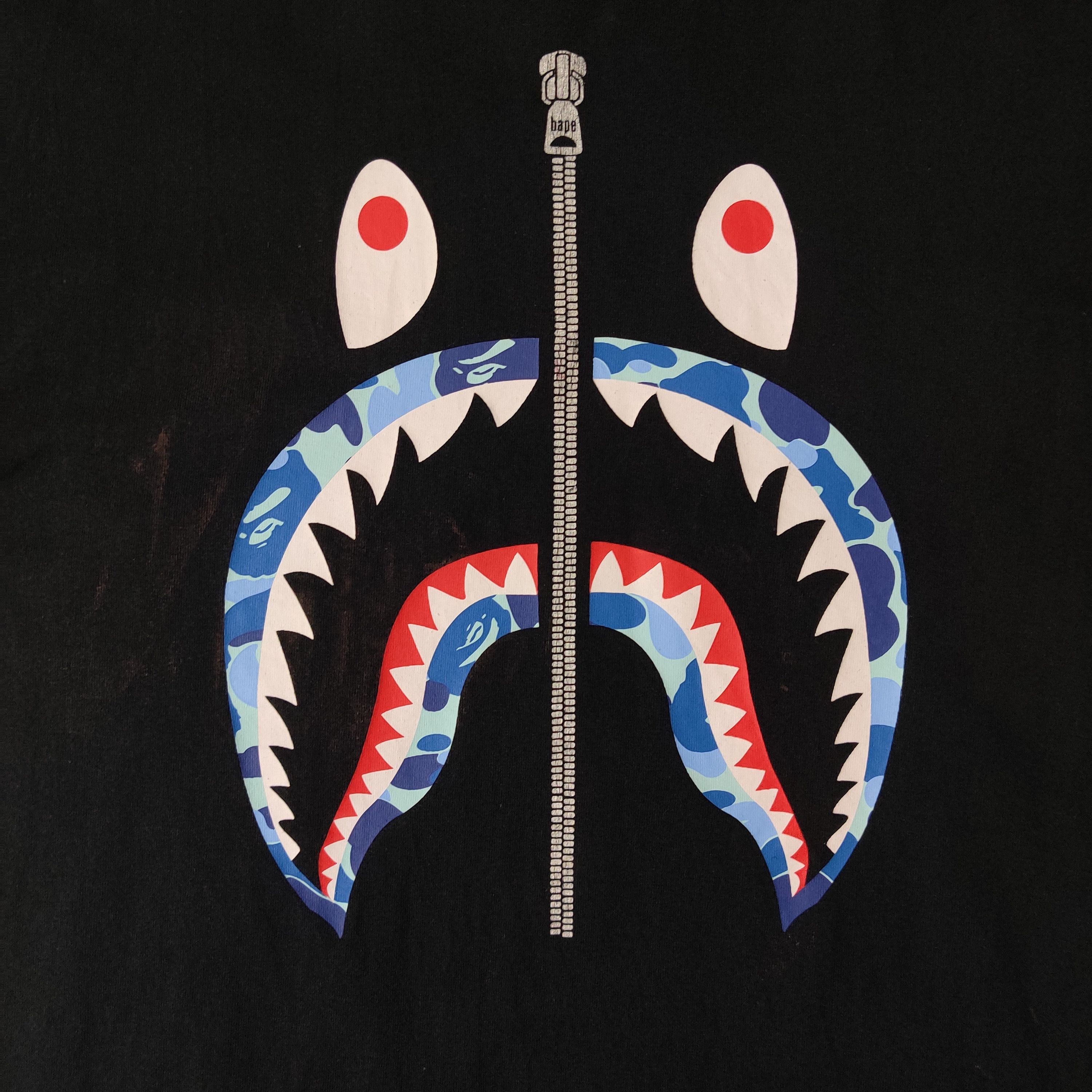 Bape ABC Camo Shark Tee Size US M / EU 48-50 / 2 - 2 Thumbnail