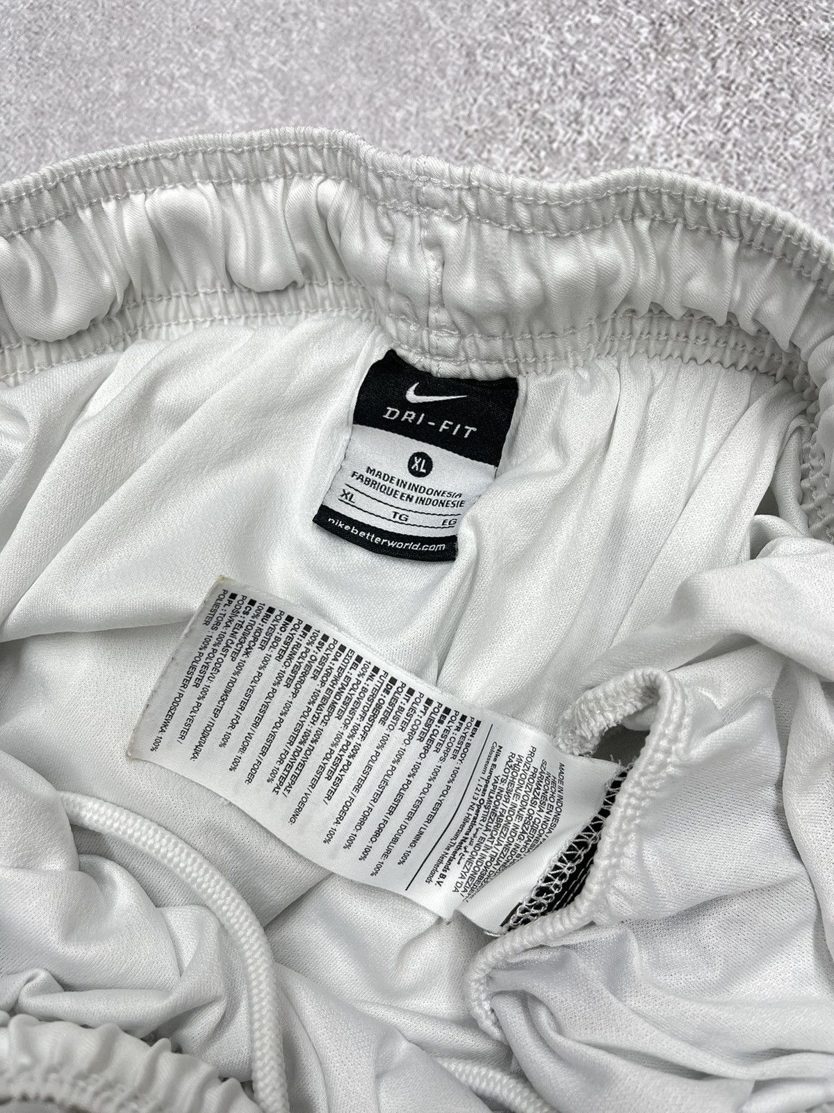 Nike Mens Nike Dri Fit Shorts White Y2K Drill Size L Size US 34 / EU 50 - 6 Thumbnail