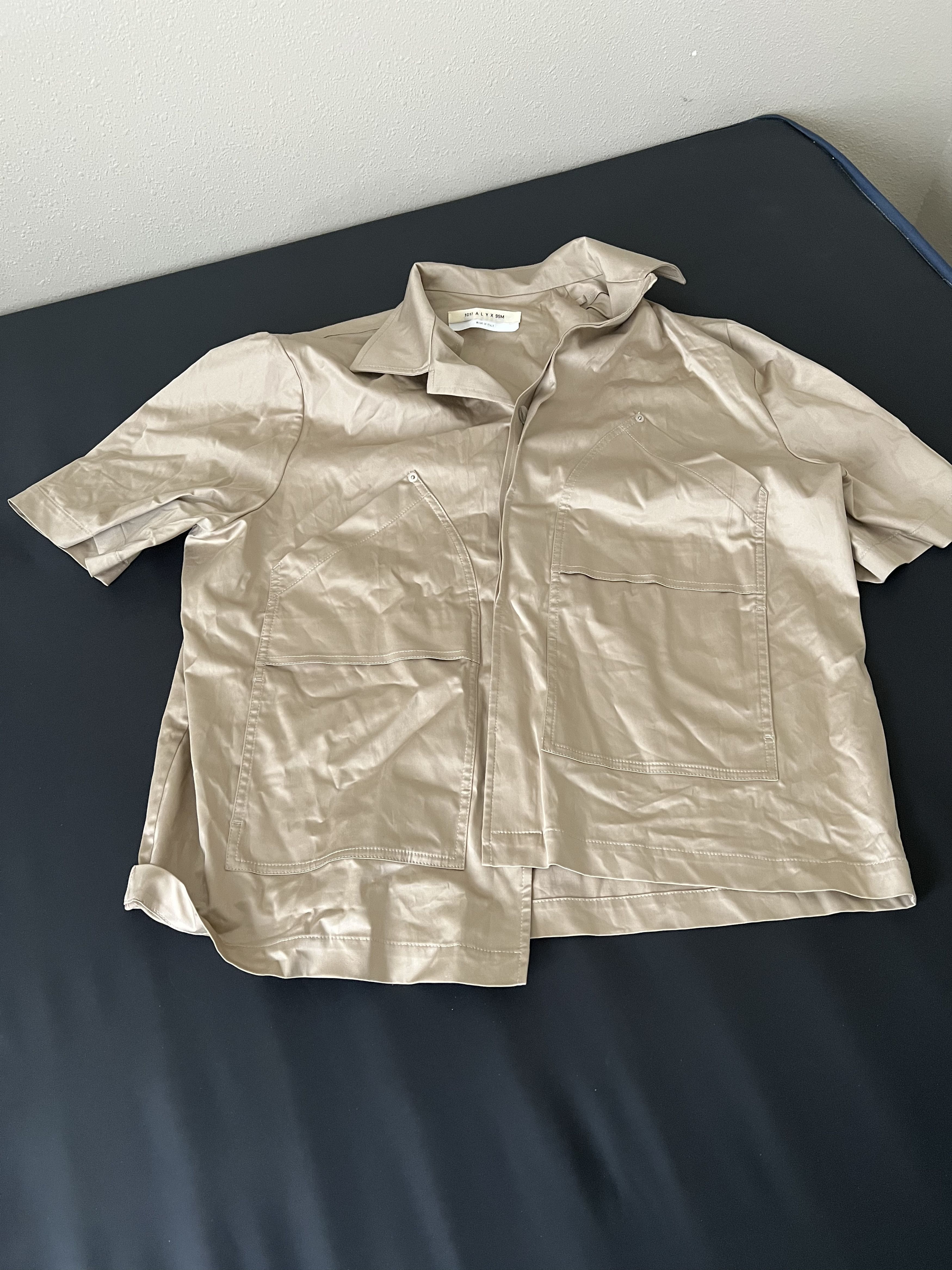 1017 ALYX 9SM Alyx Twill Button up shirt Size US L / EU 52-54 / 3 - 7 Thumbnail