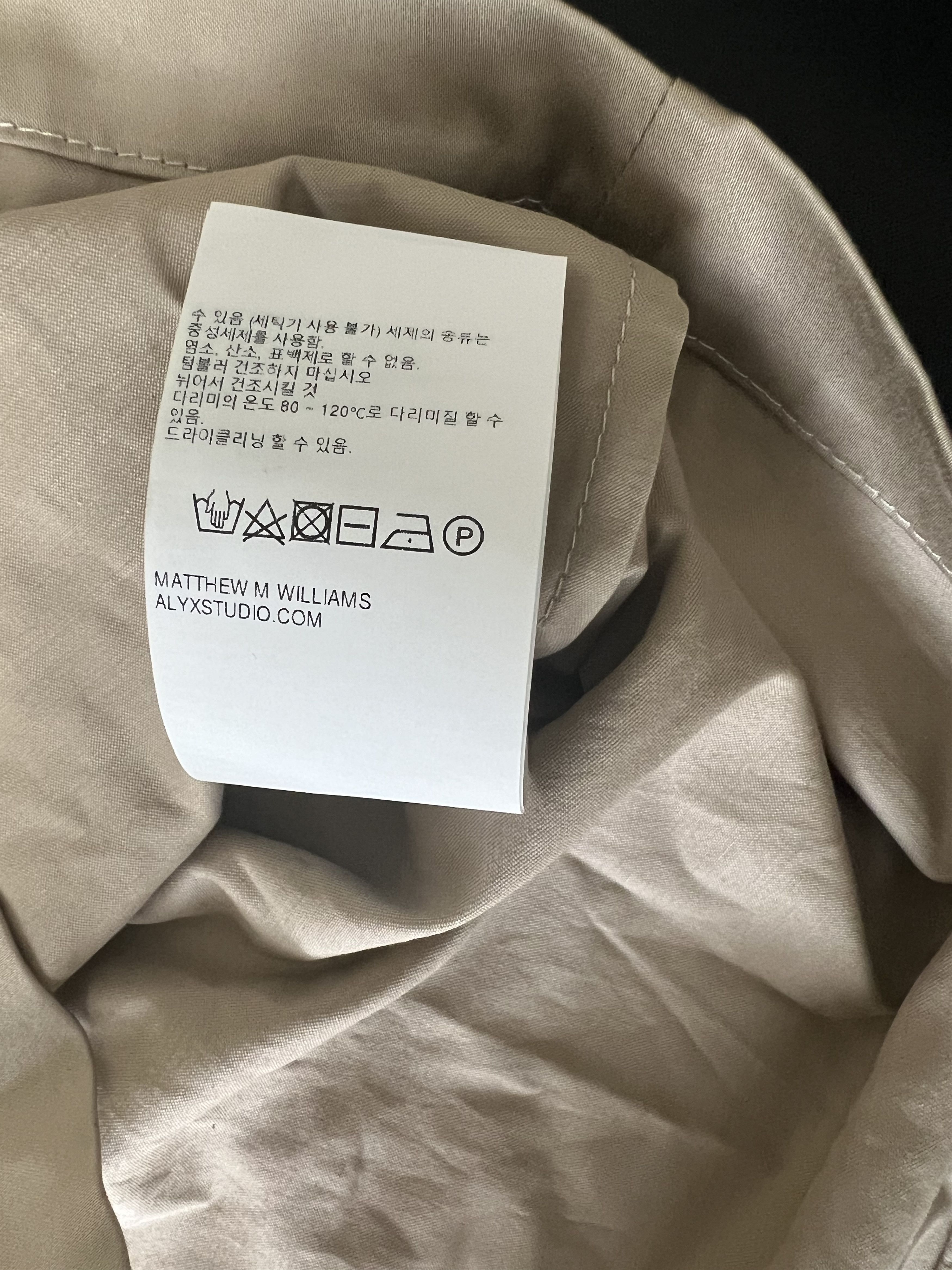 1017 ALYX 9SM Alyx Twill Button up shirt Size US L / EU 52-54 / 3 - 4 Thumbnail