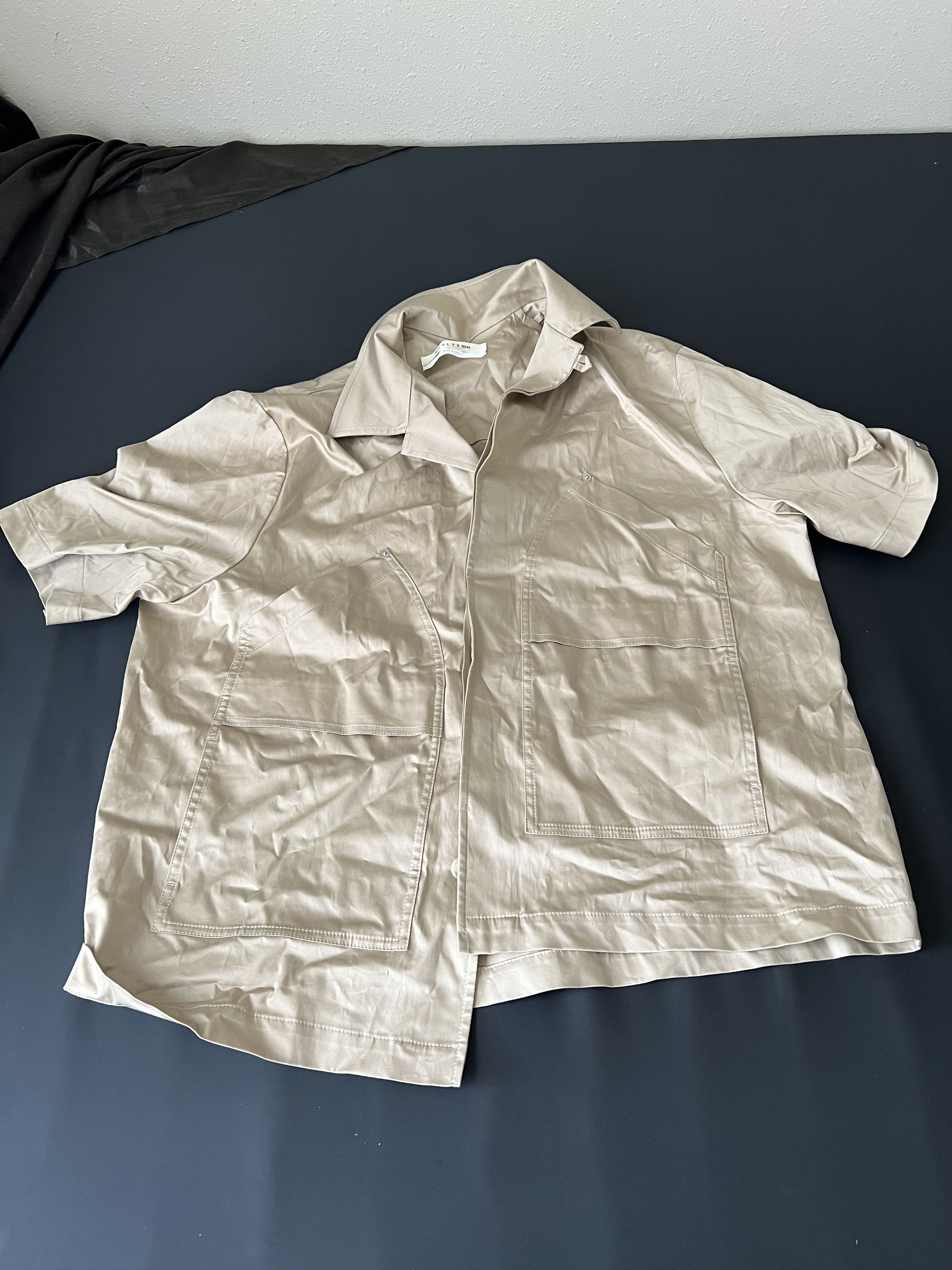 1017 ALYX 9SM Alyx Twill Button up shirt Size US L / EU 52-54 / 3 - 1 Thumbnail