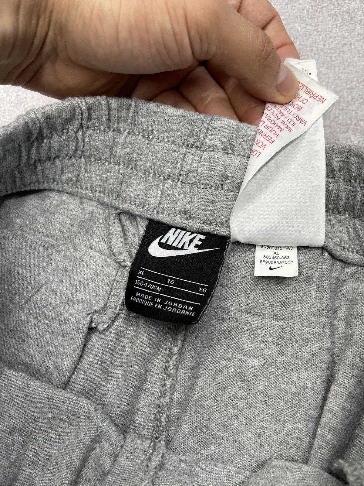 Nike Mens Nike Basic Grey Shorts Y2K Size S Size US 30 / EU 46 - 5 Thumbnail