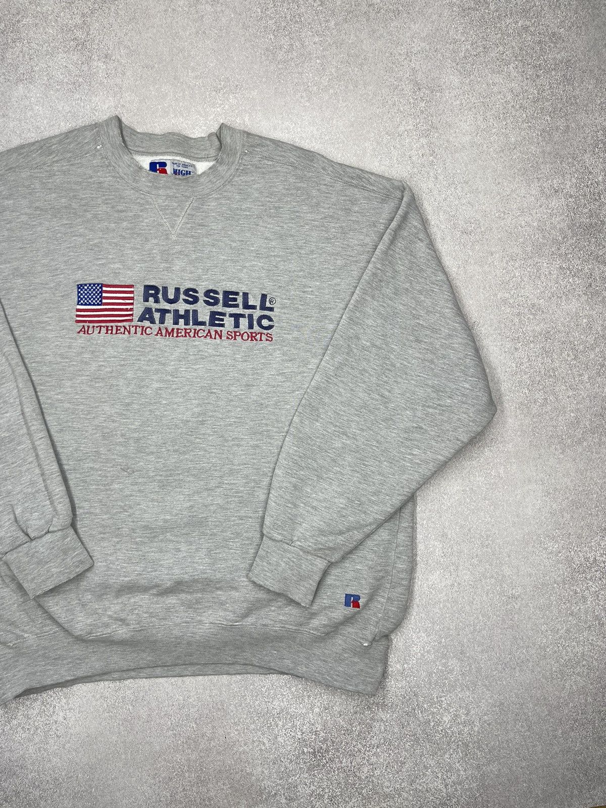 Russell Athletic × Vintage Vintage Russell Athletic USA Big Logo Embroidered Y2K Size US XXL / EU 58 / 5 - 3 Thumbnail