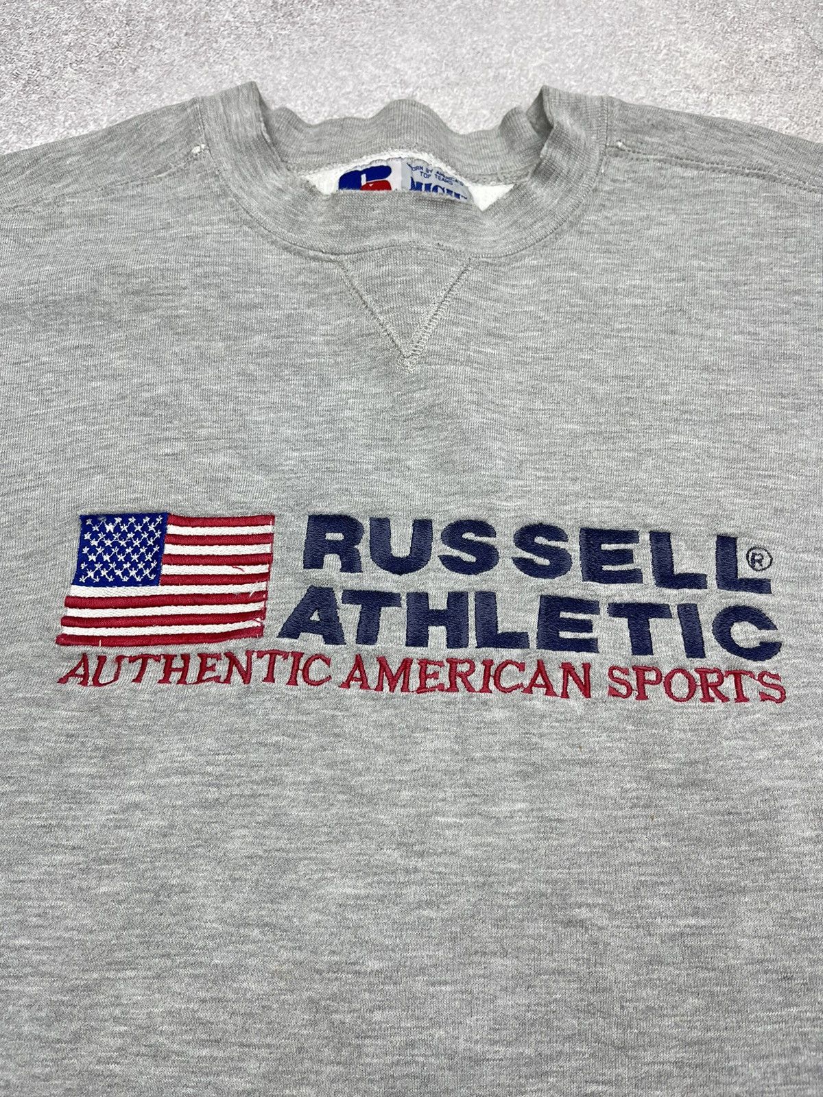 Russell Athletic × Vintage Vintage Russell Athletic USA Big Logo Embroidered Y2K Size US XXL / EU 58 / 5 - 5 Thumbnail