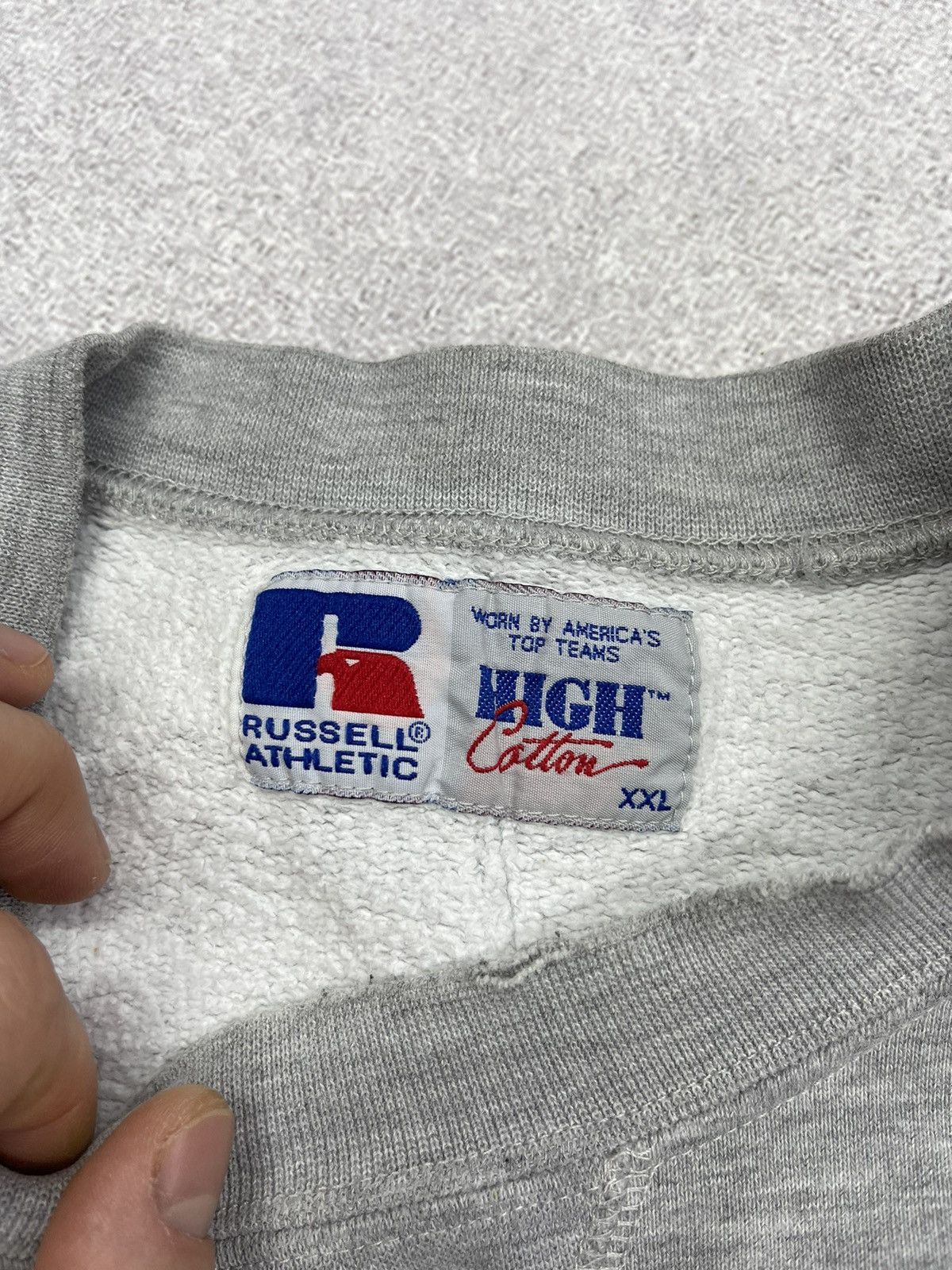 Russell Athletic × Vintage Vintage Russell Athletic USA Big Logo Embroidered Y2K Size US XXL / EU 58 / 5 - 13 Thumbnail