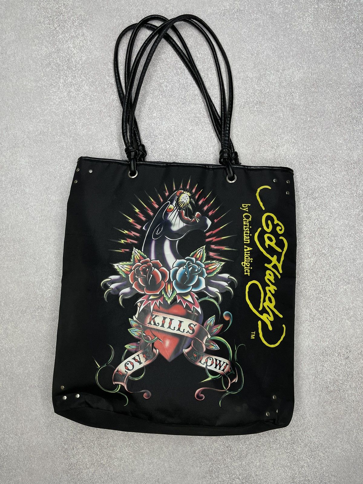 Ed Hardy Ed Hardy by Christian Audigier Bag Messenger Japan Style Y2K Size ONE SIZE - 2 Thumbnail