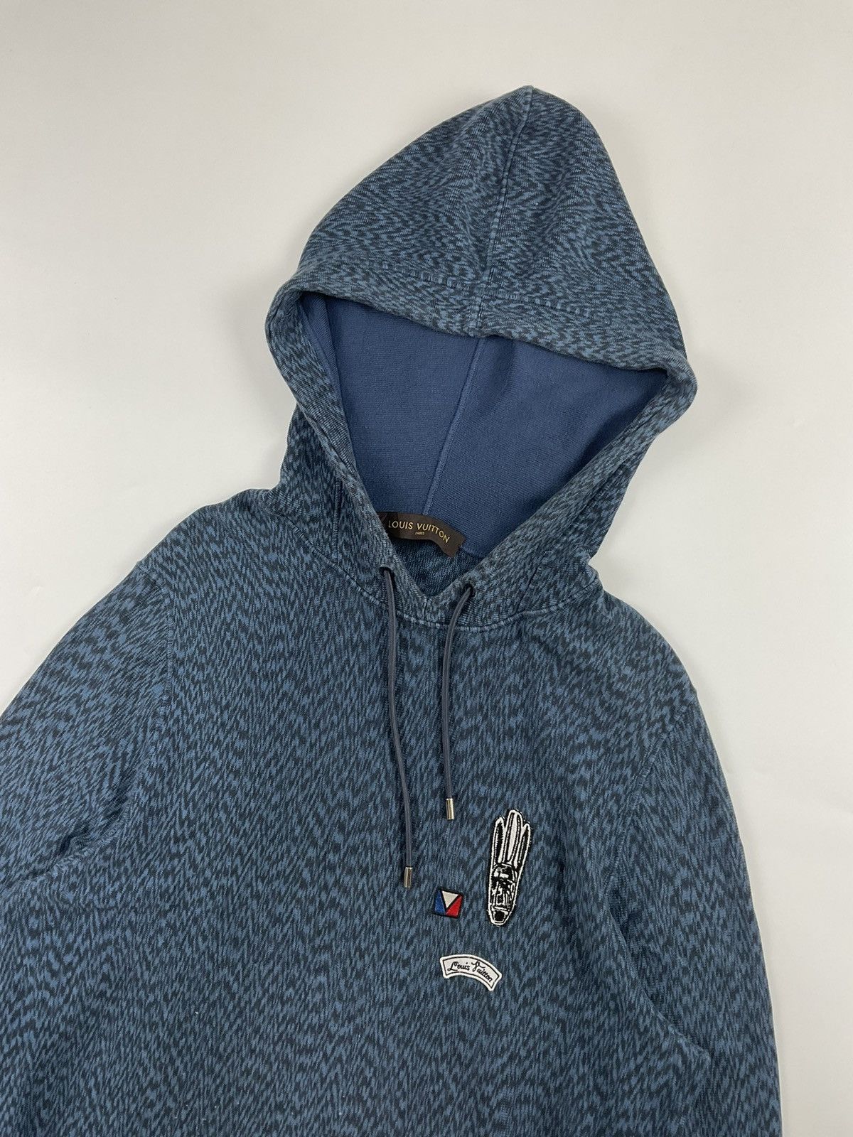 Louis Vuitton Louis Vuitton S/S'15 America's Cup Patch Logo Hoodie Size US XXL / EU 58 / 5 - 2 Thumbnail
