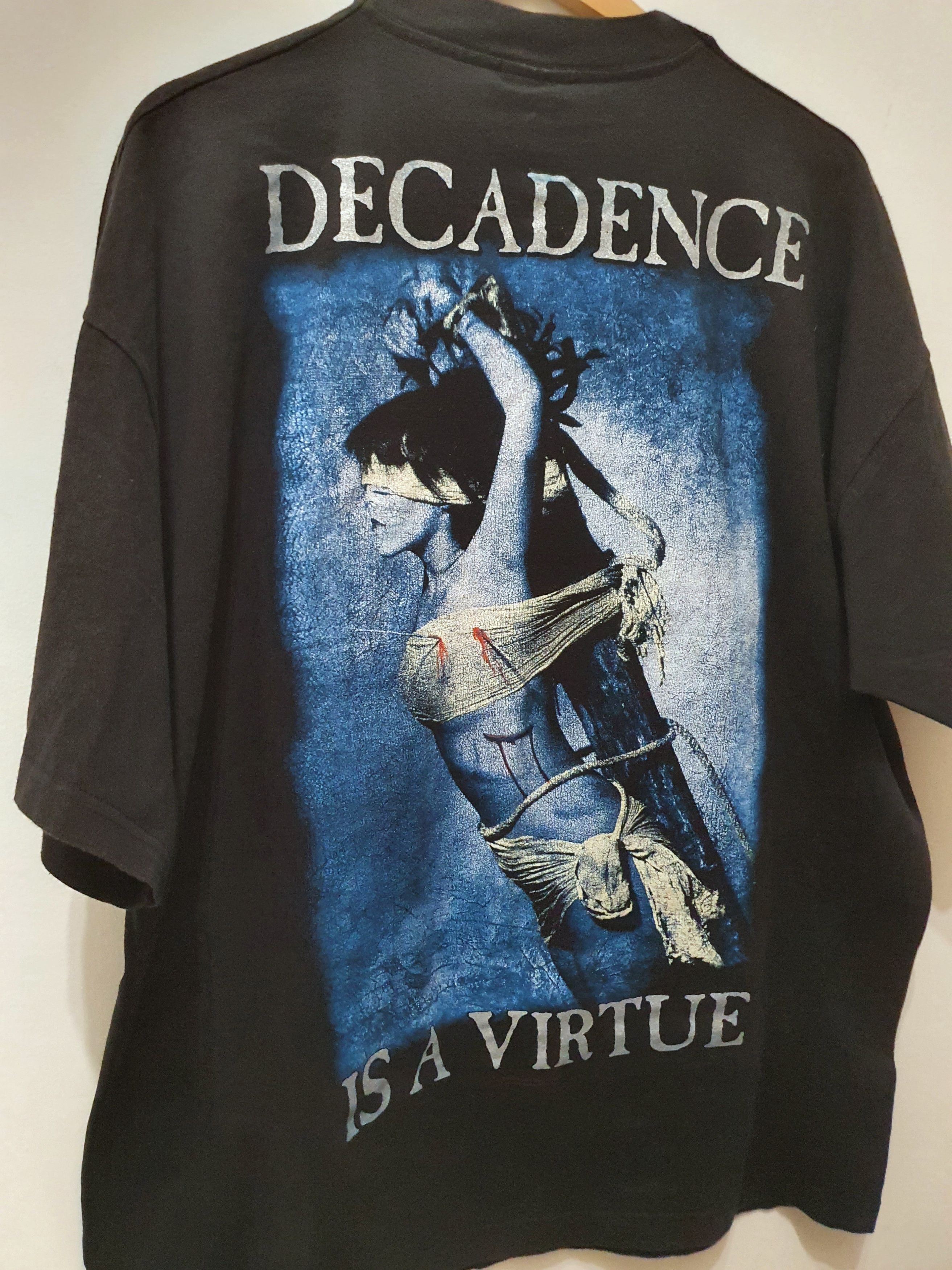 Band Tees GRAIL Cradle of Filth possession decadence is a virtue tee Size US XL / EU 56 / 4 - 9 Thumbnail