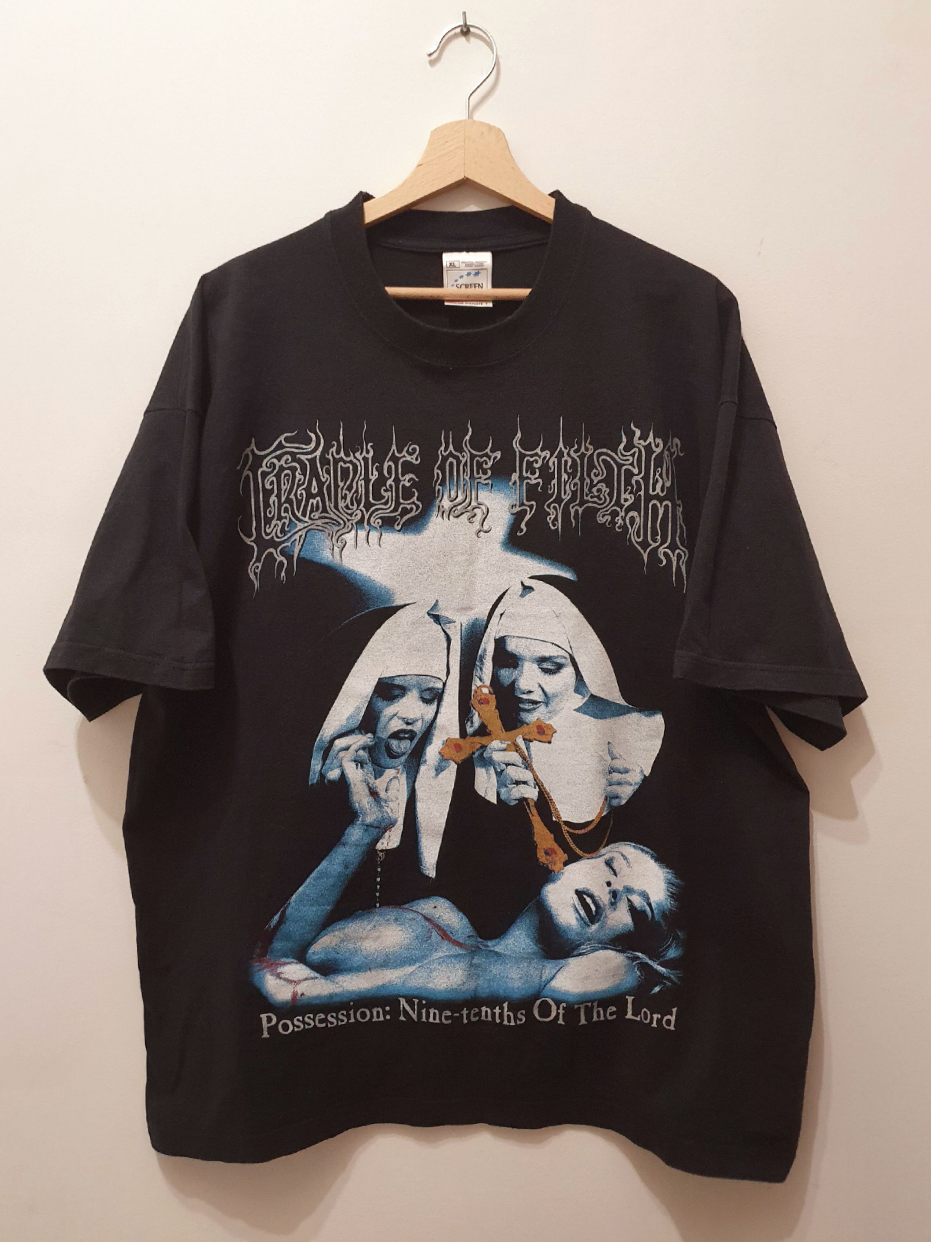 Band Tees GRAIL Cradle of Filth possession decadence is a virtue tee Size US XL / EU 56 / 4 - 1 Thumbnail