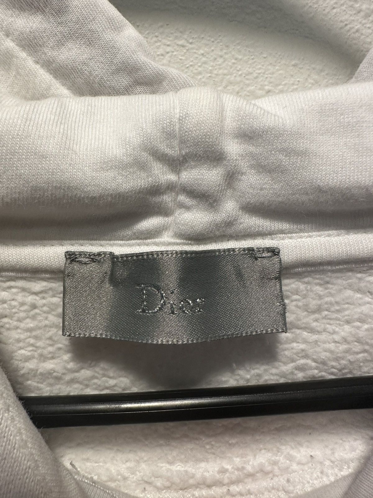 Dior Logo Pullover Hoodie White Red Roses Embroidered Size US L / EU 52-54 / 3 - 4 Thumbnail