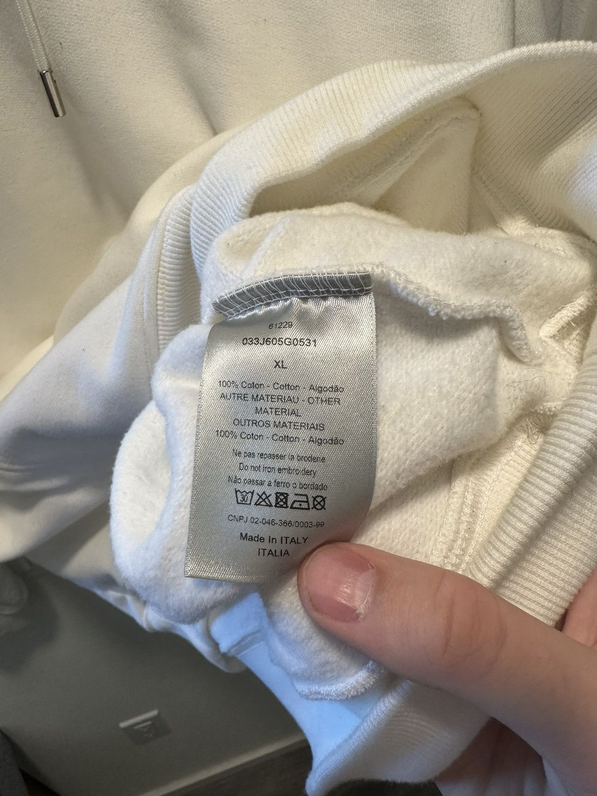 Dior Dior x Stussy Bee Hoodie Size US XL / EU 56 / 4 - 6 Thumbnail