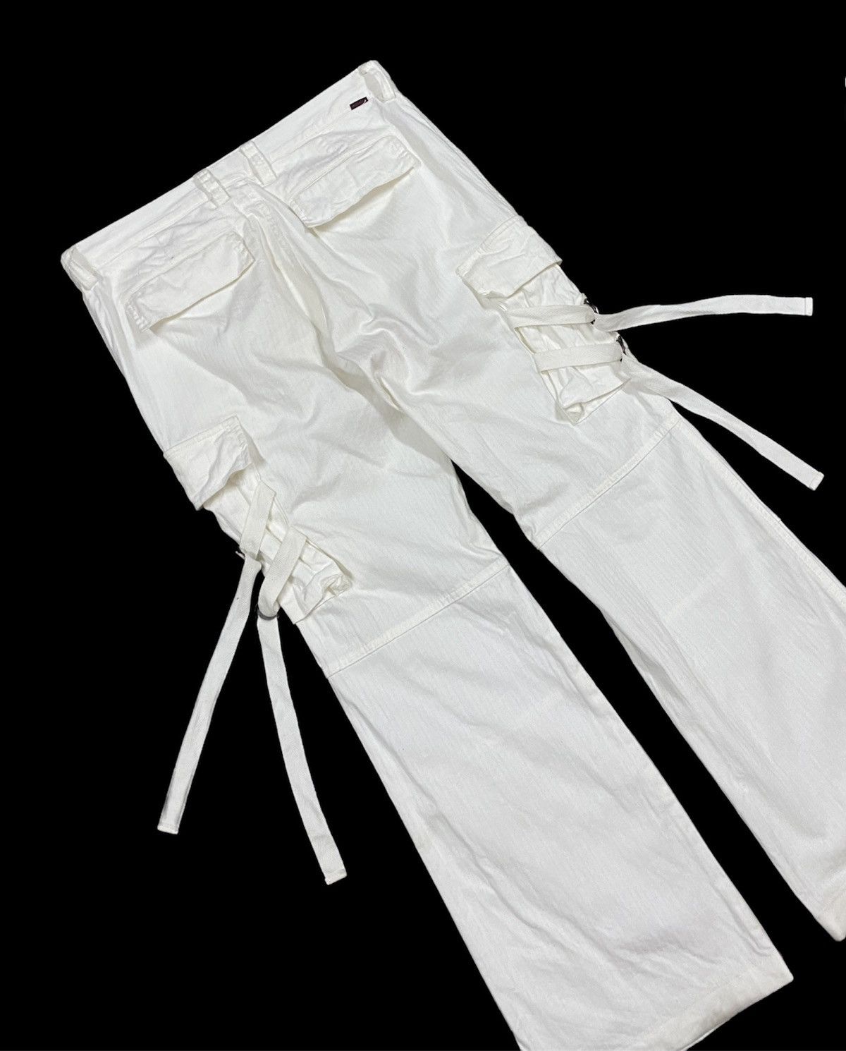 Malcolm McLaren × Vintage × Voodoo Tactical Vtg🔥Custome Culture Bondage Parachutes Cargo Pants Size US 33 - 13 Thumbnail