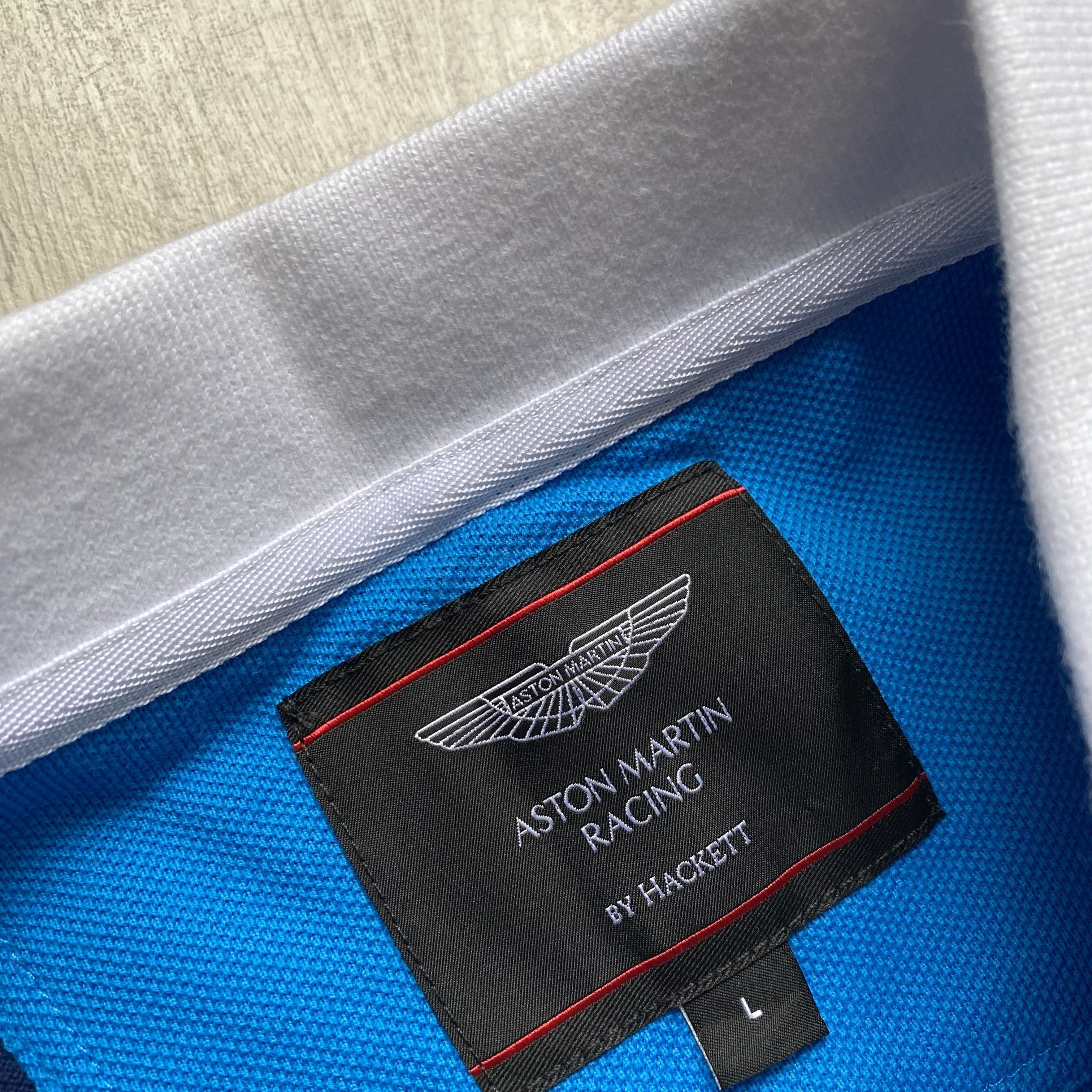 Hackett 🔥 Aston Martin x Hacket Racing Team Formula 1 Polo bentley Size US L / EU 52-54 / 3 - 5 Thumbnail