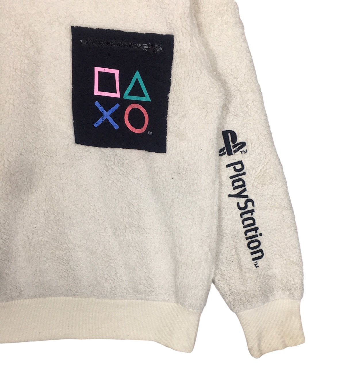 GU GU Uniqlo Play Station JapaneseBrand StreetWear Fleece Size US M / EU 48-50 / 2 - 5 Thumbnail