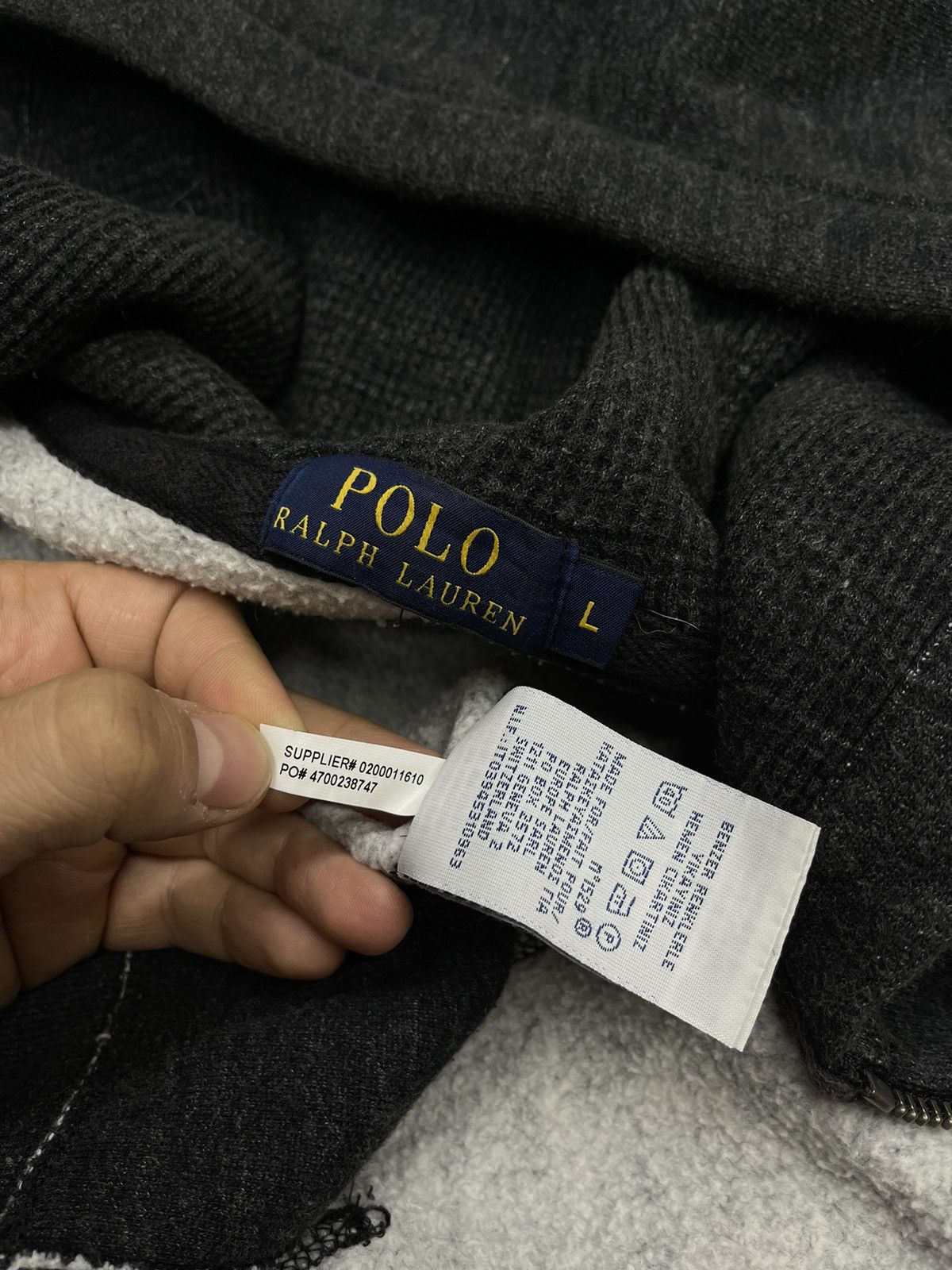 Polo Ralph Lauren Full Zip Hoodie Polo Ralph Lauren Small Logo Size US L / EU 52-54 / 3 - 6 Thumbnail