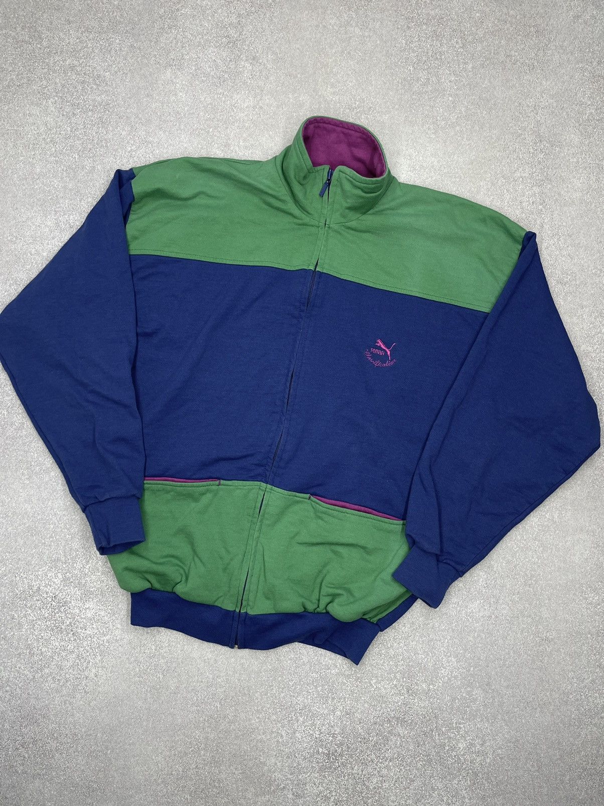 Puma Vintage Puma Classification TrackSuit Y2K Drill Rare Size US M / EU 48-50 / 2 - 2 Thumbnail