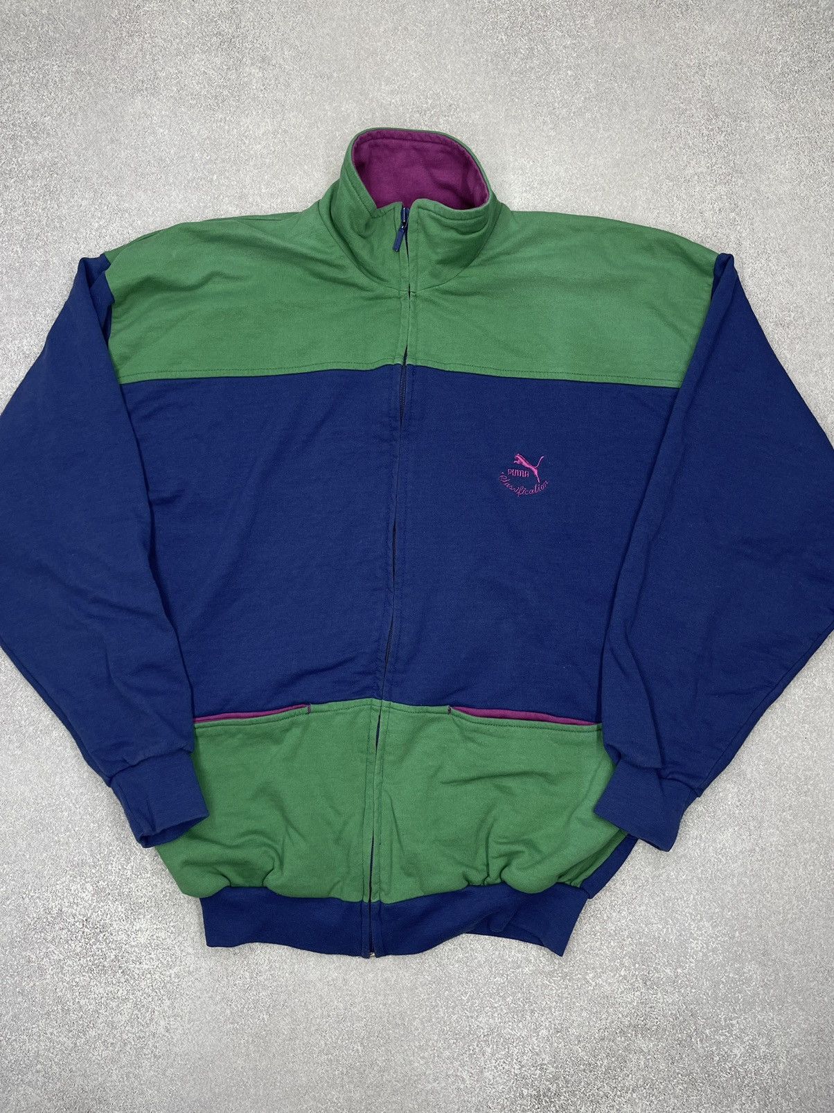 Puma Vintage Puma Classification TrackSuit Y2K Drill Rare Size US M / EU 48-50 / 2 - 4 Thumbnail