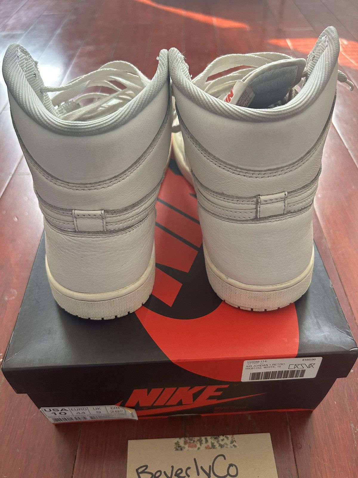 Jordan Brand Sz 10 Nike Air Jordan 1 Sail Size US 10 / EU 43 - 9 Thumbnail
