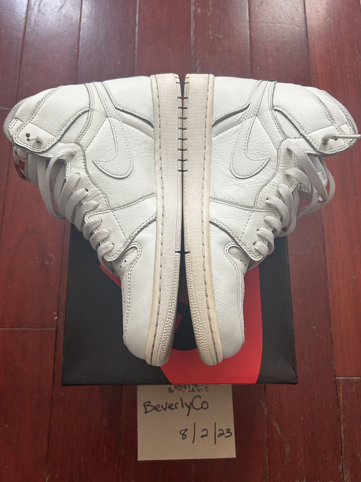 Jordan Brand Sz 10 Nike Air Jordan 1 Sail Size US 10 / EU 43 - 1 Thumbnail