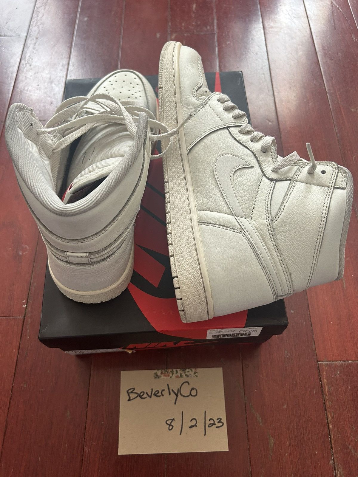 Jordan Brand Sz 10 Nike Air Jordan 1 Sail Size US 10 / EU 43 - 8 Thumbnail