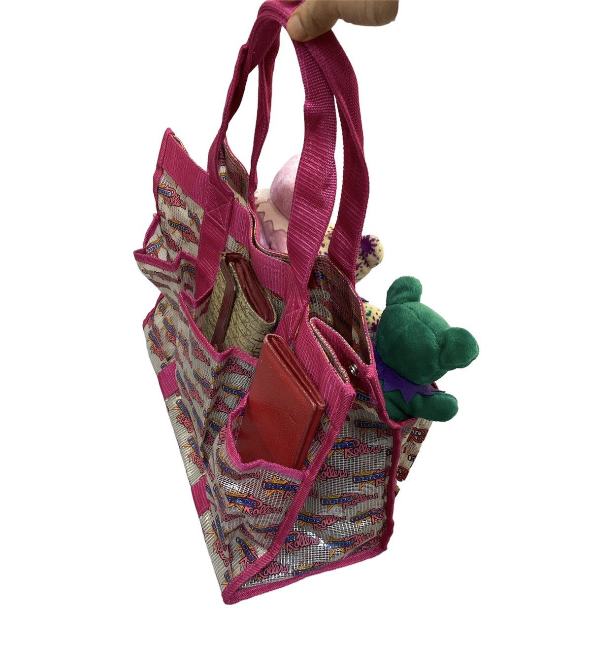 Hysteric Glamour Hysteric Rollers six pocket Fullprint tote bag Size ONE SIZE - 6 Thumbnail