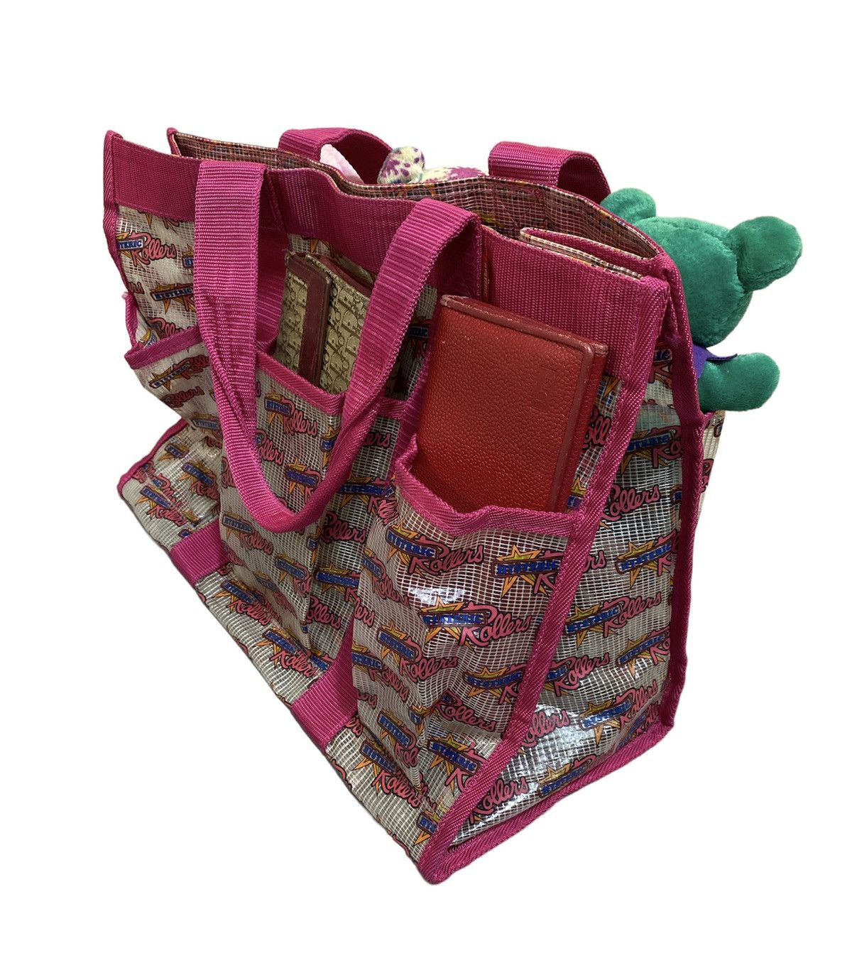 Hysteric Glamour Hysteric Rollers six pocket Fullprint tote bag Size ONE SIZE - 7 Thumbnail