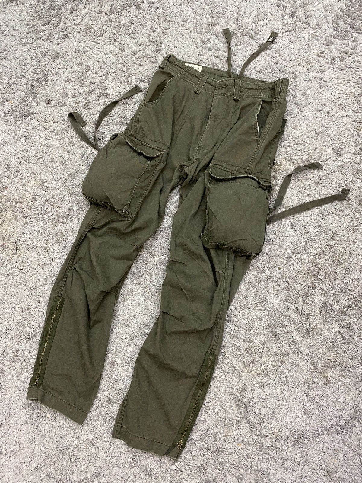 Japanese Brand 🔥 RARE RCC Multipocket Cargo Pants Size US 32 / EU 48 - 3 Thumbnail